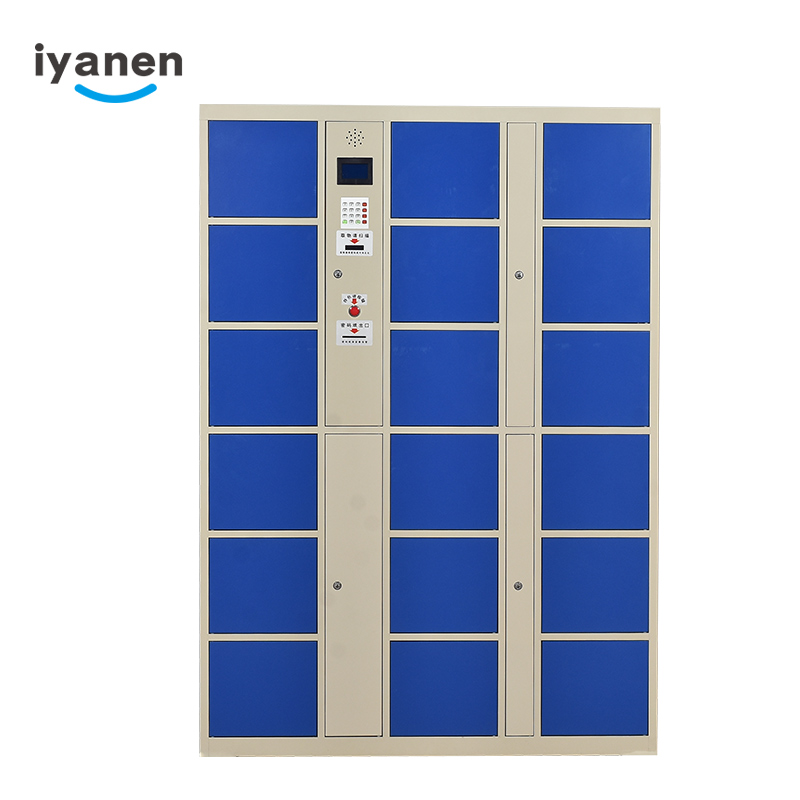 18-door electronic lockers