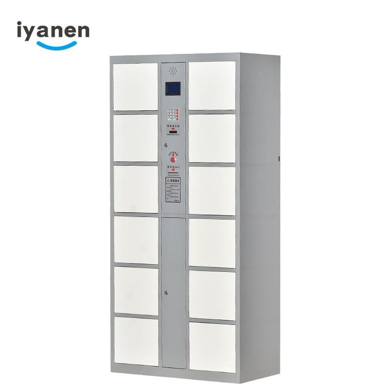 12-bar barcode storage cabinet