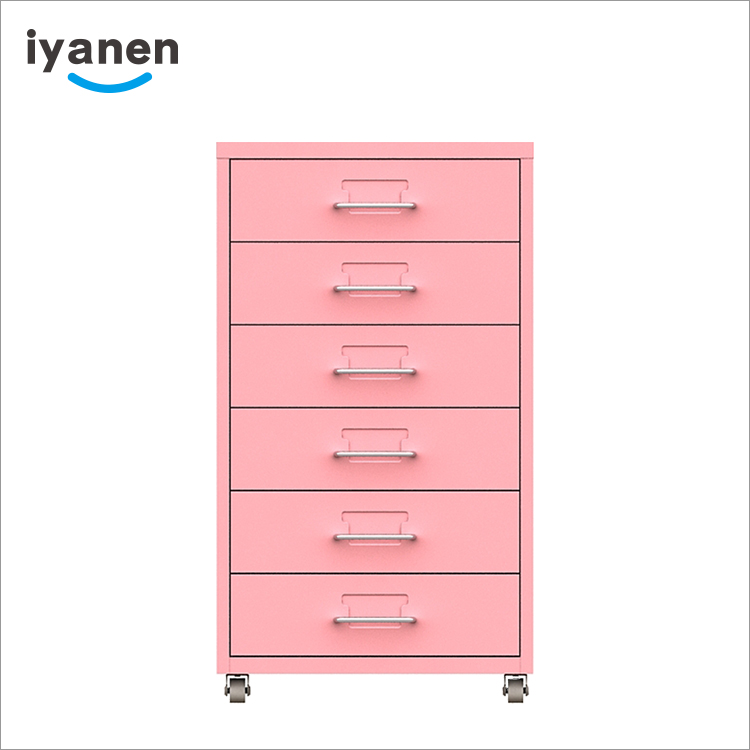 Mini 6 drawer file cabinet