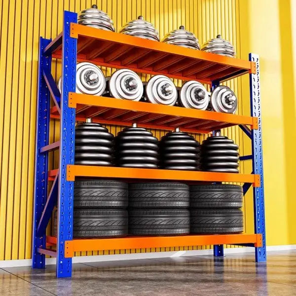 Blue-orange Heavy Duty Storage Rack