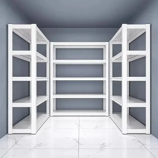 White Steel Storage Shelf