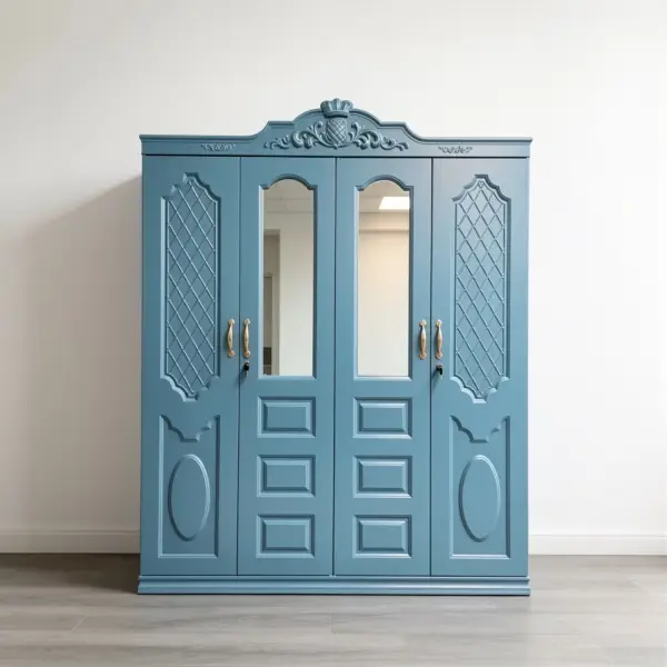 Retro Metal Wardrobe
