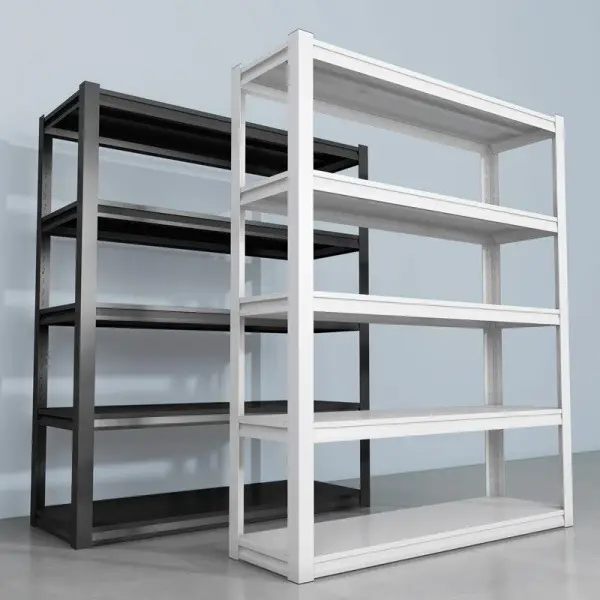 Black Steel Storage Rack