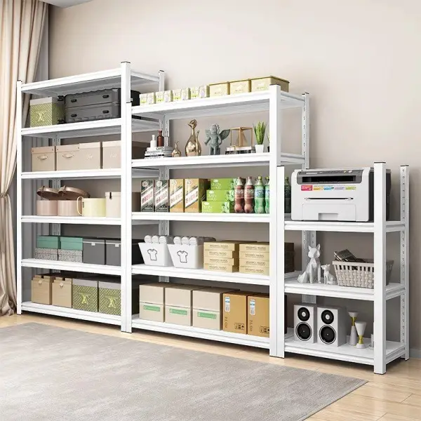 White Steel Storage Shelf