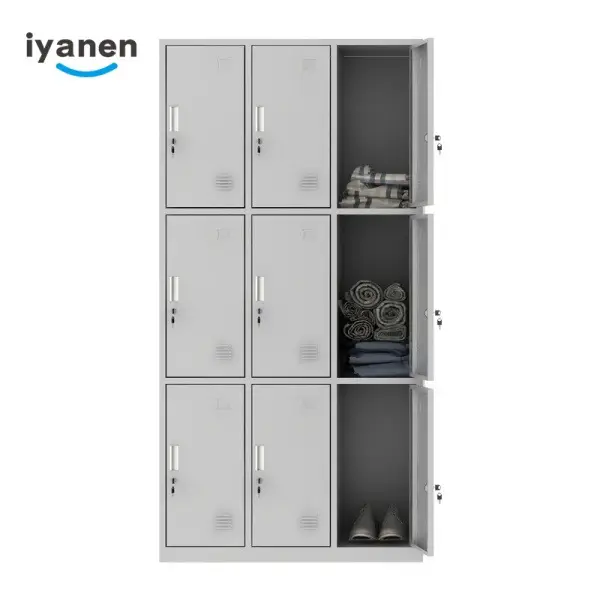 9-Doors Steel Locker